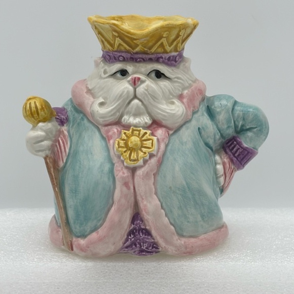 Vintage Fitz & Floyd Purrdinand De Creme Ceramic Creamer